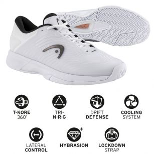Теннисная обувь Head REVOLT PRO 4.5 Men WHBK - 27 см (Eur. 42)